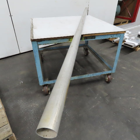 2-1/2" Round Hollow Aluminum Tube 1/16" Thin Wall 118" Length