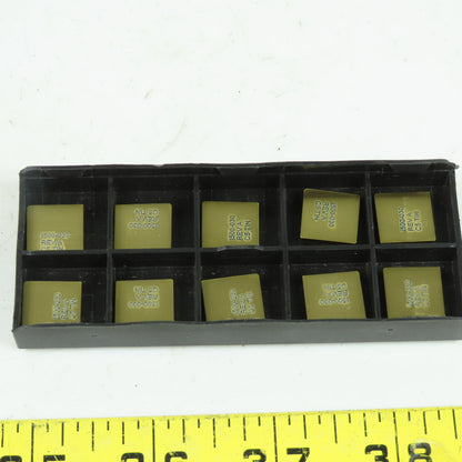 Cutting Tool 1500-030 C5 TIN Solid Carbide Milling Insert Lot Of 10