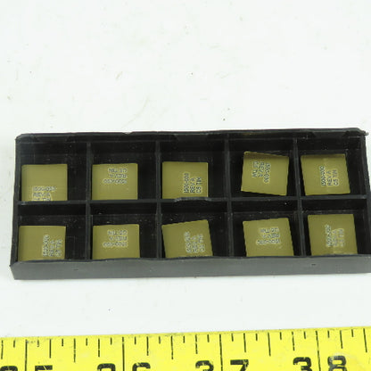 Cutting Tool 1500-030 C5 TIN Solid Carbide Milling Insert Lot Of 10