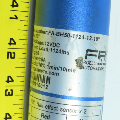 Firgelli FA-BH50-1124-12-10" 12VDC Linear Actuator 10" Stroke 1124LBS