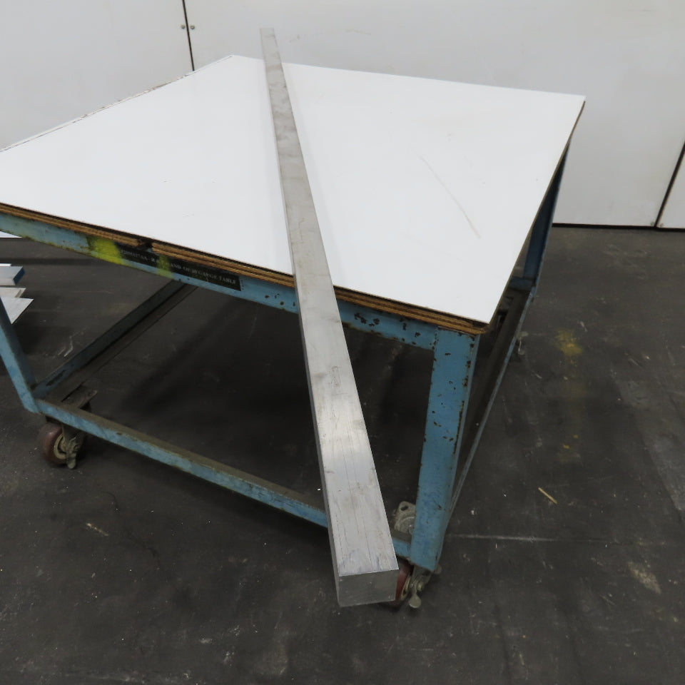 1-3/4" Aluminum 6061-T651 Square Solid Bar 78" Length