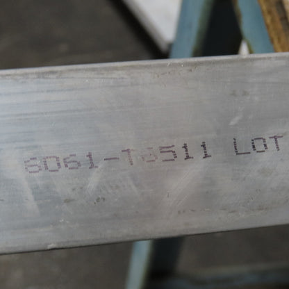 1-3/4" Aluminum 6061-T651 Square Solid Bar 56" Length