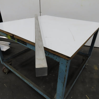 1-3/4" Aluminum 6061-T651 Square Solid Bar 56" Length