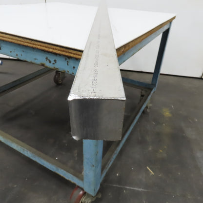 1-3/4" Aluminum 6061-T651 Square Solid Bar 67" Length