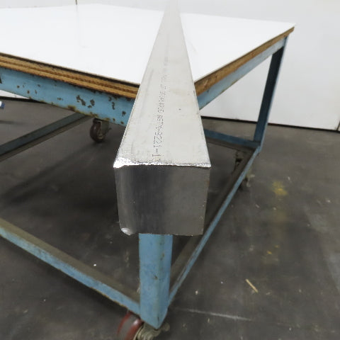 1-3/4" Aluminum 6061-T651 Square Solid Bar 67" Length