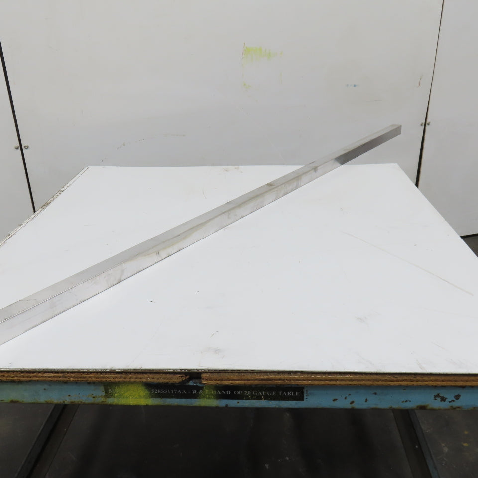 1-1/2" Aluminum Square Solid Bar 100" Length