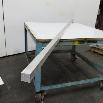 1-1/2" Aluminum Square Solid Bar 100" Length