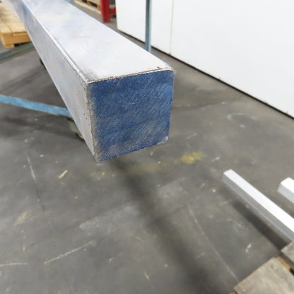 1-1/2" Aluminum Square Solid Bar 144" Length
