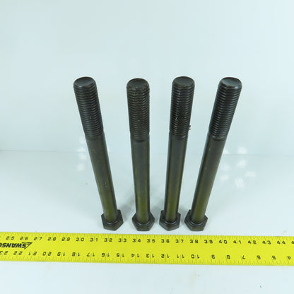 JH 1"-8 x 11-1/2" OAL Hex Head Lot Of 4