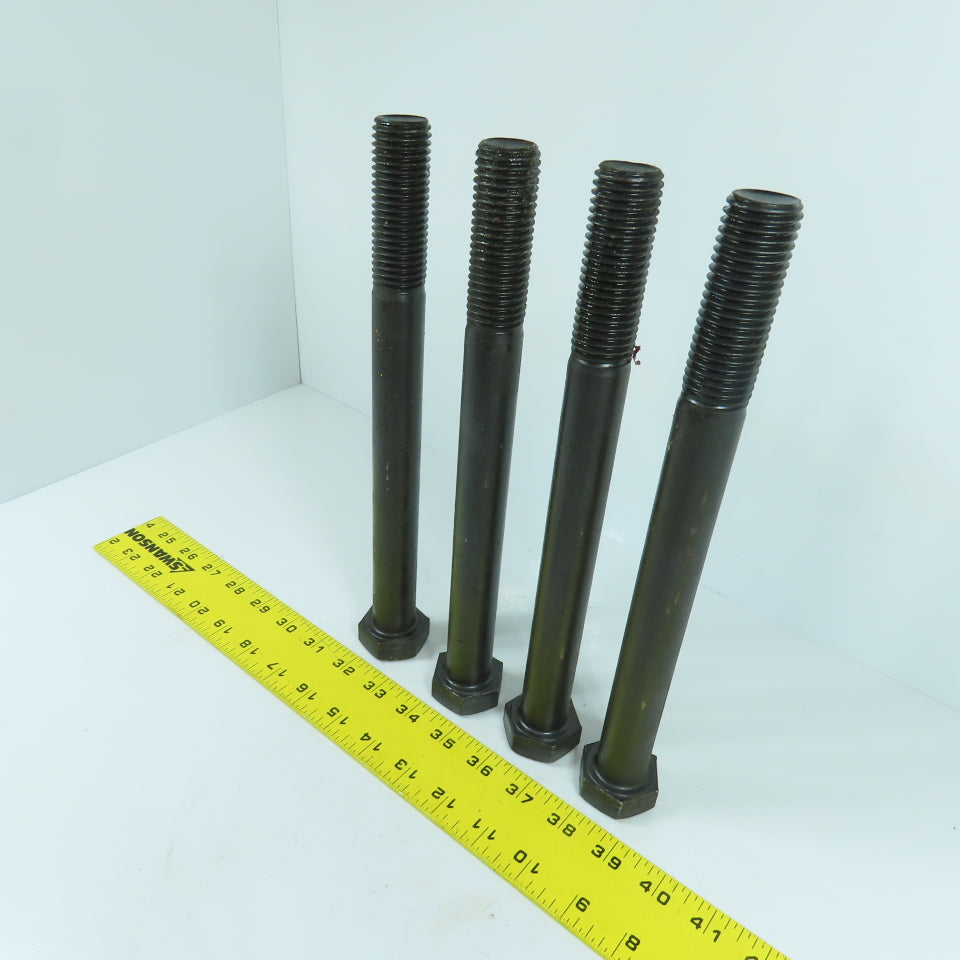 JH 1"-8 x 11-1/2" OAL Hex Head Lot Of 4