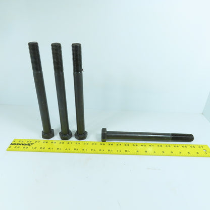 JH 1"-8 x 11-1/2" OAL Hex Head Lot Of 4