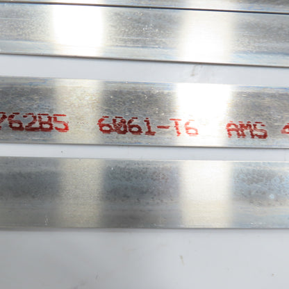 0.063" x 2" Aluminum 6061 Sheet Shear Flat Stock 8' Length Lot Of 7