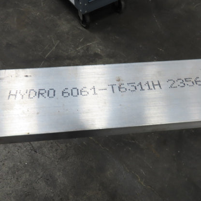1" x 3-1/2" Solid 6061-T651 Aluminum Flat Stock 12' Length