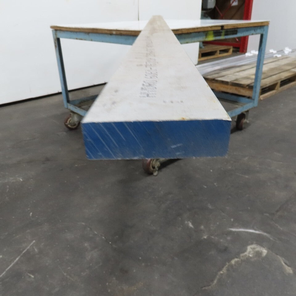 1" x 3-1/2" Solid 6061-T651 Aluminum Flat Stock 12' Length