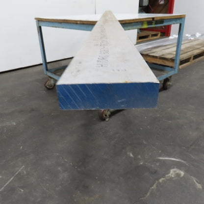 1" x 3-1/2" Solid 6061-T651 Aluminum Flat Stock 12' Length