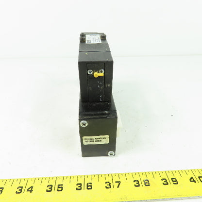 Parker F31VXBK019A 24VDC Pneumatic Solenoid Valve W/ Manifold 145 PSI 1.8W