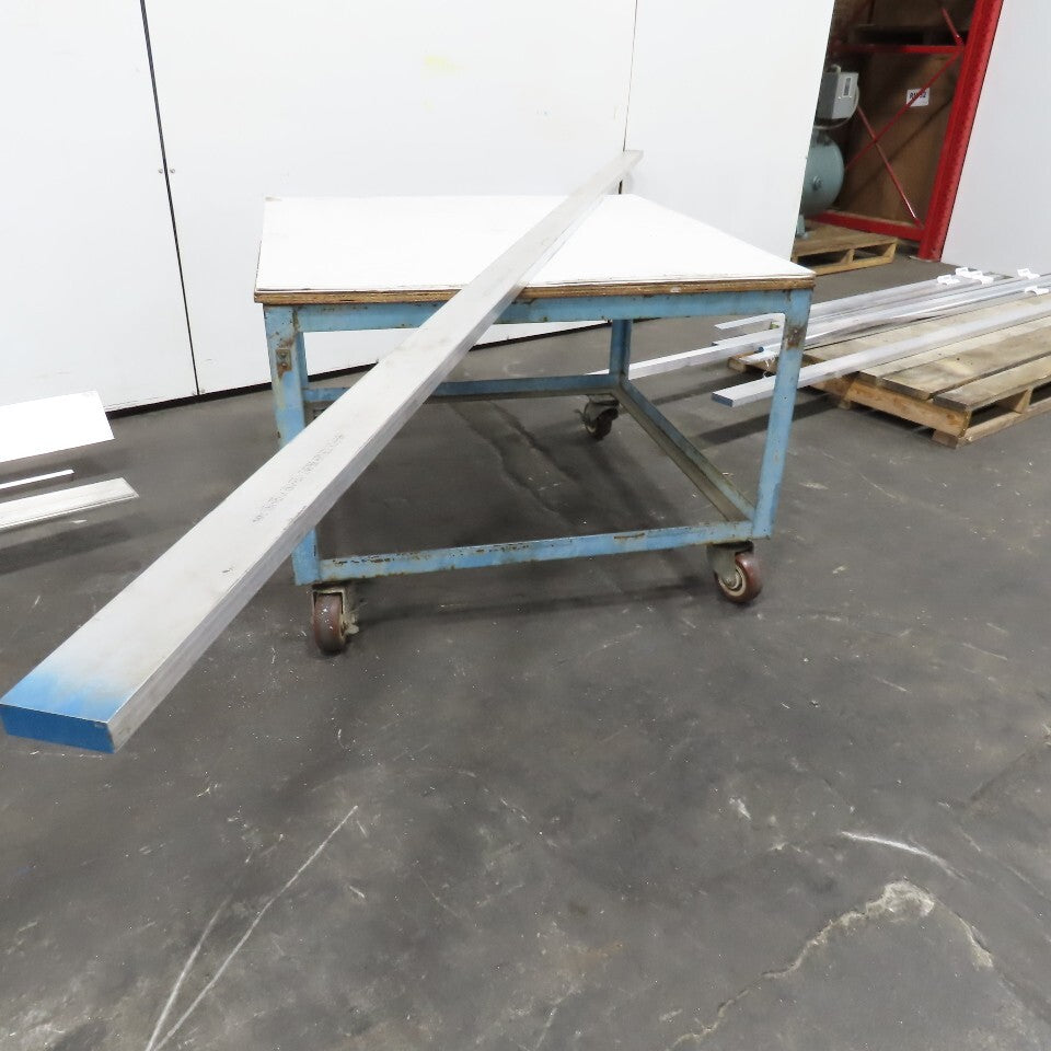 1" x 3" Solid 6061-T651 Aluminum Flat Stock 12' Length