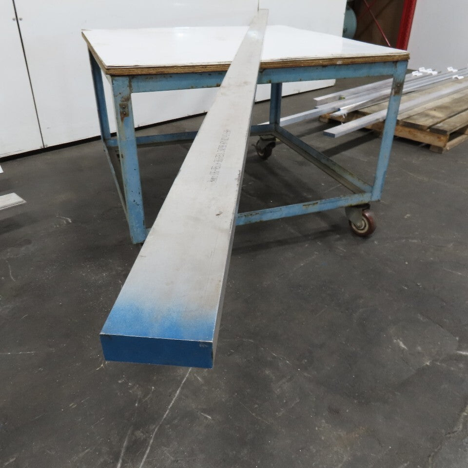 1" x 3" Solid 6061-T651 Aluminum Flat Stock 12' Length