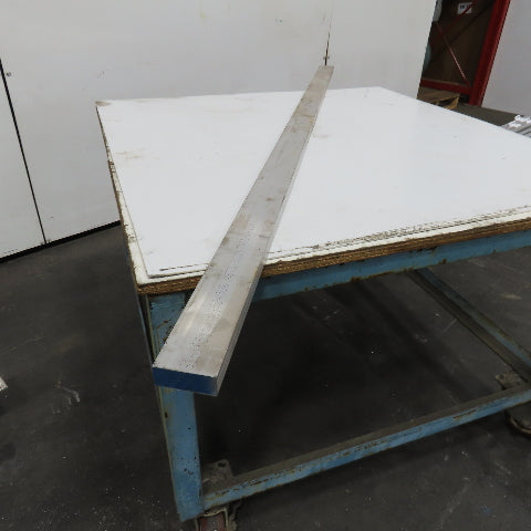 1" x 2-1/2" Solid 6061-T651 Aluminum Flat Stock 75" Length