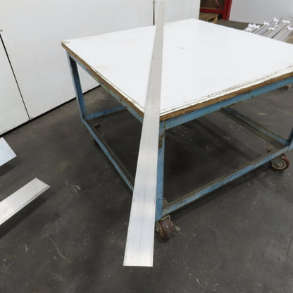 3/8" x 2" Solid 6061-T651 Aluminum Flat Stock 119" Length