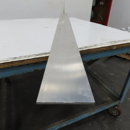 1/4" x5" Solid 6061-T651 Aluminum Flat Stock 85" Length
