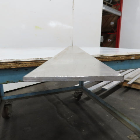 1/4" x5" Solid 6061-T651 Aluminum Flat Stock 85" Length