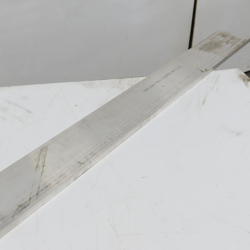 1/2" x 4" Solid Aluminum 6061 Flat Stock 62" Length
