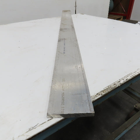 1/2" x 4" Solid Aluminum 6061 Flat Stock 62" Length