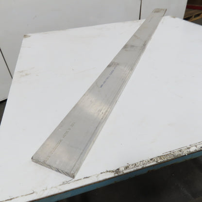 1/2" x 4" Solid Aluminum 6061 Flat Stock 62" Length