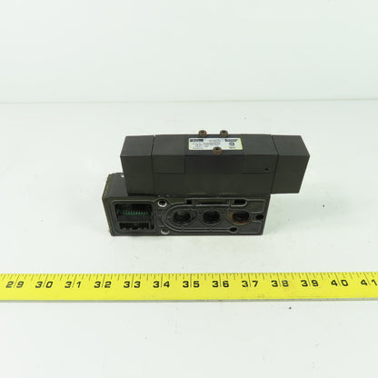 Parker F32VXBG019A 24VDC Pneumatic Solenoid Valve W/ Manifold 145 PSI 1.8W