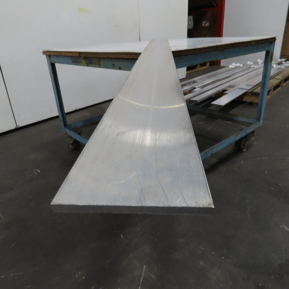 1/4" x 4" Solid Aluminum 6061 Flat Stock 144" Length