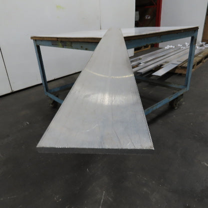 1/4" x 4" Solid Aluminum 6061 Flat Stock 144" Length