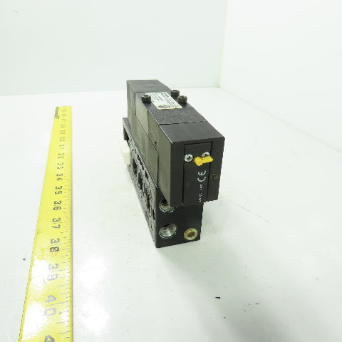 Parker F35VXBK019A 24VDC Pneumatic Solenoid Valve W/ Manifold 145 PSI 2.3W