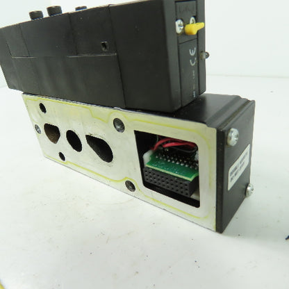 Parker F35VXBK019A 24VDC Pneumatic Solenoid Valve W/ Manifold 145 PSI 2.3W