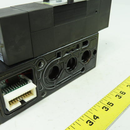 Parker F35VXBK019A 24VDC Pneumatic Solenoid Valve W/ Manifold 145 PSI 2.3W