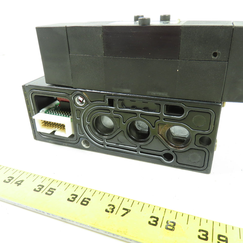 Parker F32VXBK019A 24VDC Pneumatic Solenoid Valve W/ Manifold 145 PSI 2.3W