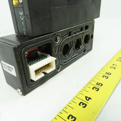 Parker F32VXBK019A 24VDC Pneumatic Solenoid Valve W/ Manifold 145 PSI 2.3W