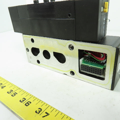 Parker F32VXBK019A 24VDC Pneumatic Solenoid Valve W/ Manifold 145 PSI 2.3W
