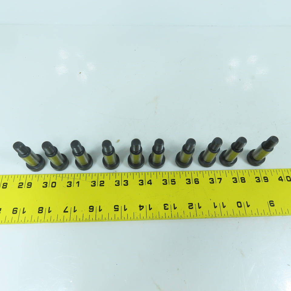 TUZ 1/2" x 1" Alloy Steel Shoulder Bolt 3/8"-16 Thread Lot Of 10