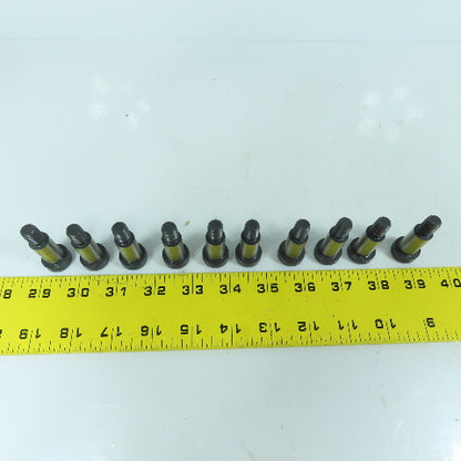 TUZ 1/2" x 1" Alloy Steel Shoulder Bolt 3/8"-16 Thread Lot Of 10