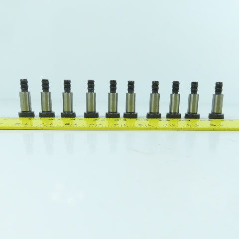 TUZ 1/2" x 1" Alloy Steel Shoulder Bolt 3/8"-16 Thread Lot Of 10