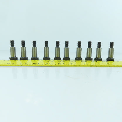 TUZ 1/2" x 1" Alloy Steel Shoulder Bolt 3/8"-16 Thread Lot Of 10