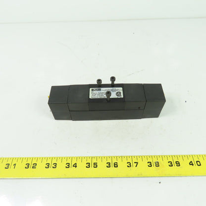 Parker F32VXBK019A 24VDC Pneumatic Solenoid Valve W/ Manifold 145 PSI 2.3W