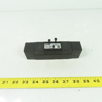 Parker F32VXBK019A 24VDC Pneumatic Solenoid Valve W/ Manifold 145 PSI 2.3W