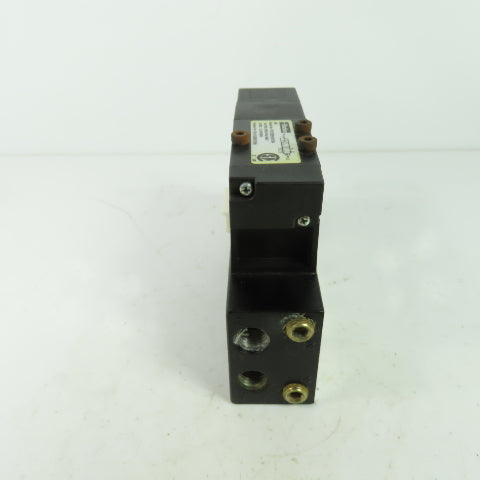 Parker F31VXBK019A 24VDC Pneumatic Solenoid Valve W/ Manifold 145 PSI 2.3W