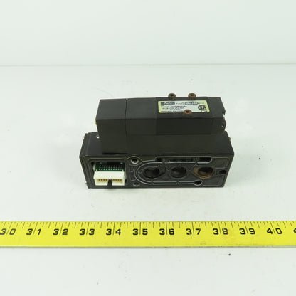 Parker F31VXBK019A 24VDC Pneumatic Solenoid Valve W/ Manifold 145 PSI 2.3W