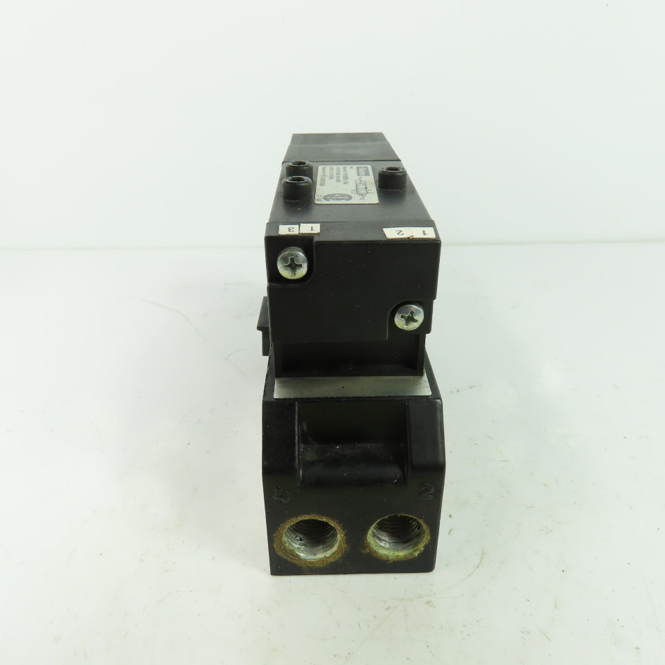 Parker F51VXBKJ19A 24VDC Pneumatic Solenoid Valve W/ Manifold 145 PSI 2.3W