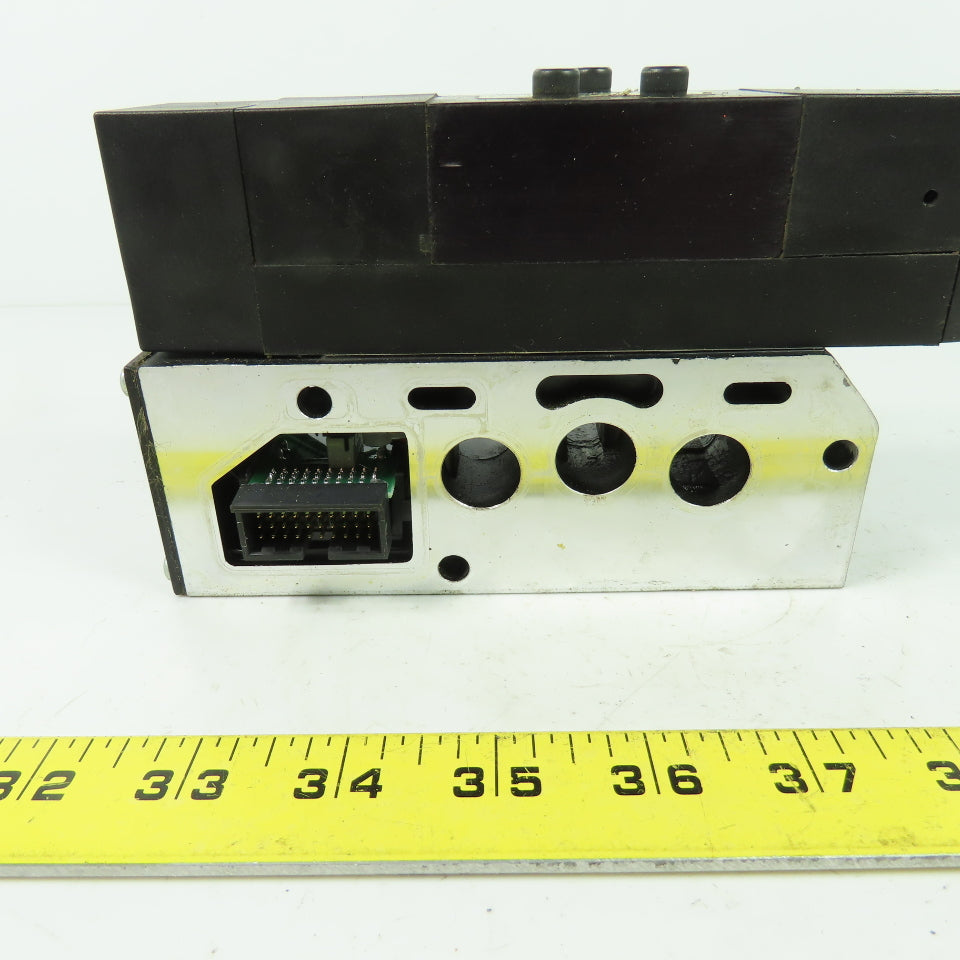 Parker F55VXBK019A 24VDC Pneumatic Solenoid Valve W/ Manifold 145 PSI 2.3W