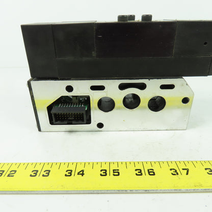 Parker F55VXBK019A 24VDC Pneumatic Solenoid Valve W/ Manifold 145 PSI 2.3W