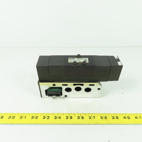Parker F55VXBK019A 24VDC Pneumatic Solenoid Valve W/ Manifold 145 PSI 2.3W